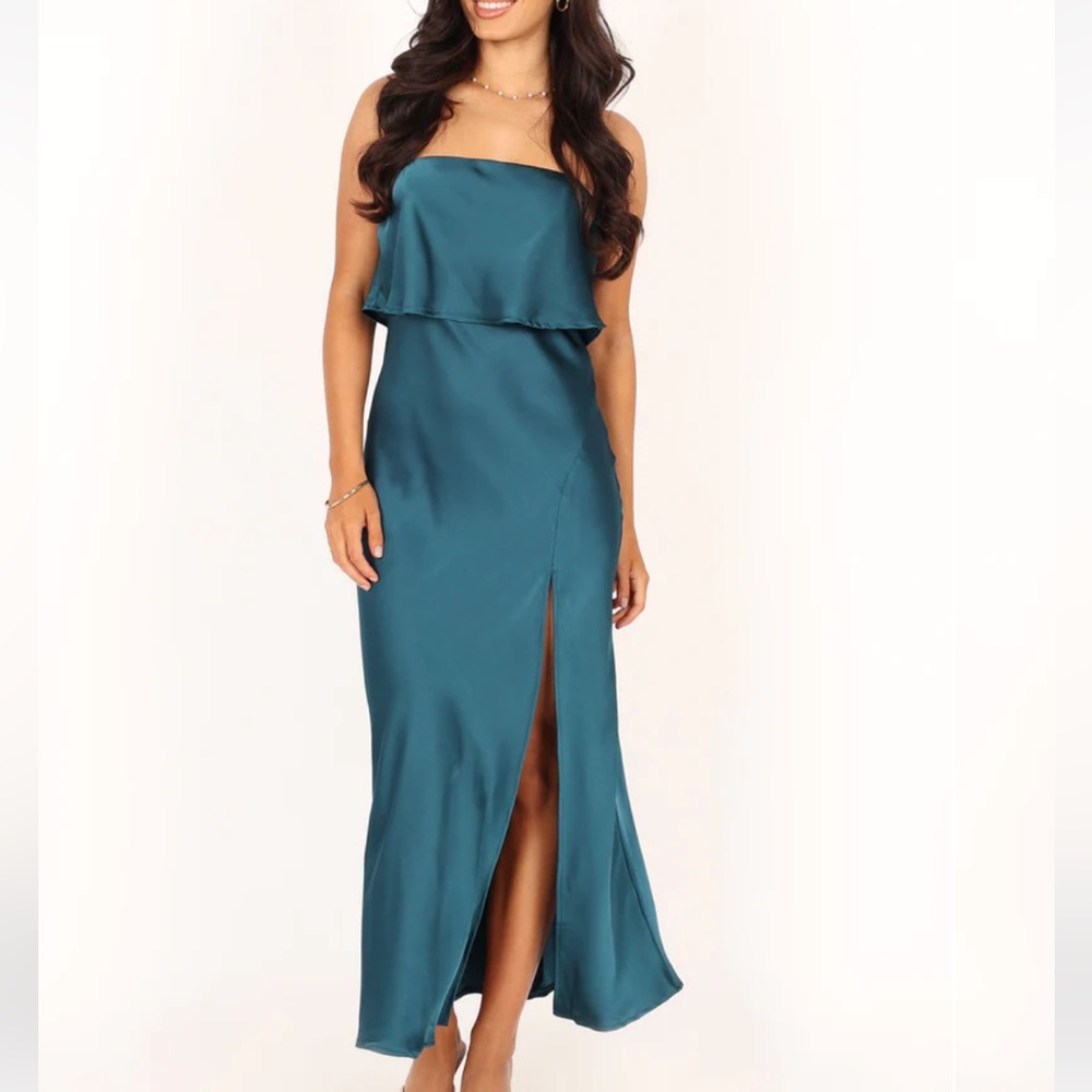*SOLD* Petal & Pup Vienna strapless midi dress
